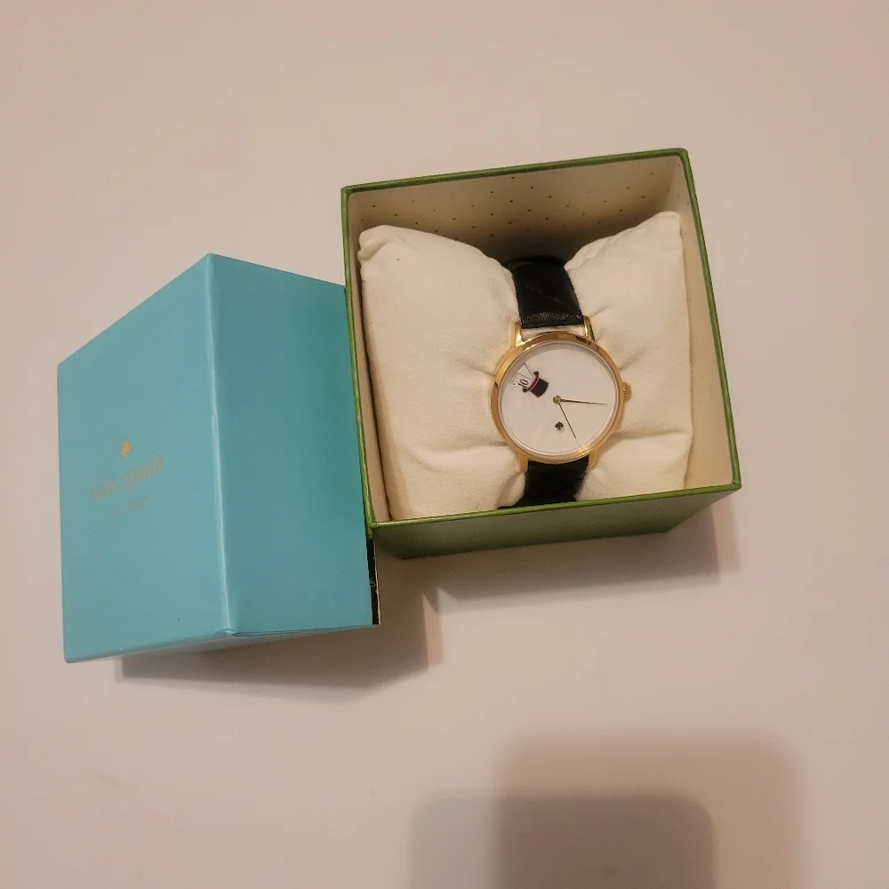 Kate Spade Magic Hat Metro Watch Like New‎ Collectible Minimalist Career